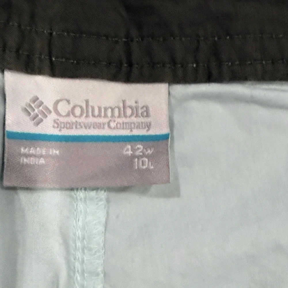 Columbia NWT Mint Green Cotton Bermuda Shorts Size 42 Regular 10